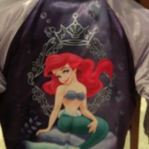 Disney princess little girls jacket ariel little mermaid